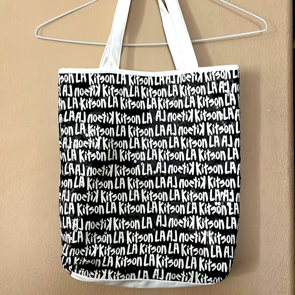Vintage Kitson LA sequence tote/bag